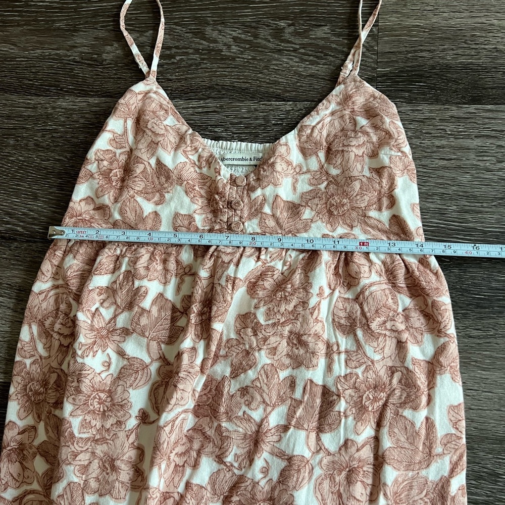 Abercrombie & Fitch pink floral bbdoll dress - Picture 5 of 8